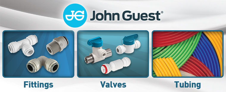 John Guest Fittings, Valves & Tubing