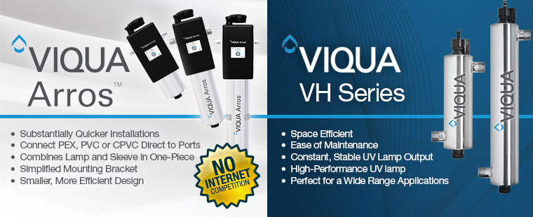 Viqua Arros Ultraviolet Sterilizers